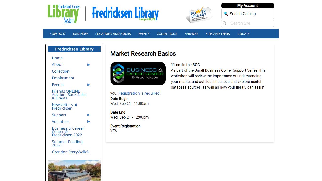 Market Research Basics | Cumberland County Libraries